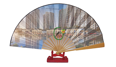 Original Color Bamboo Party Handfan